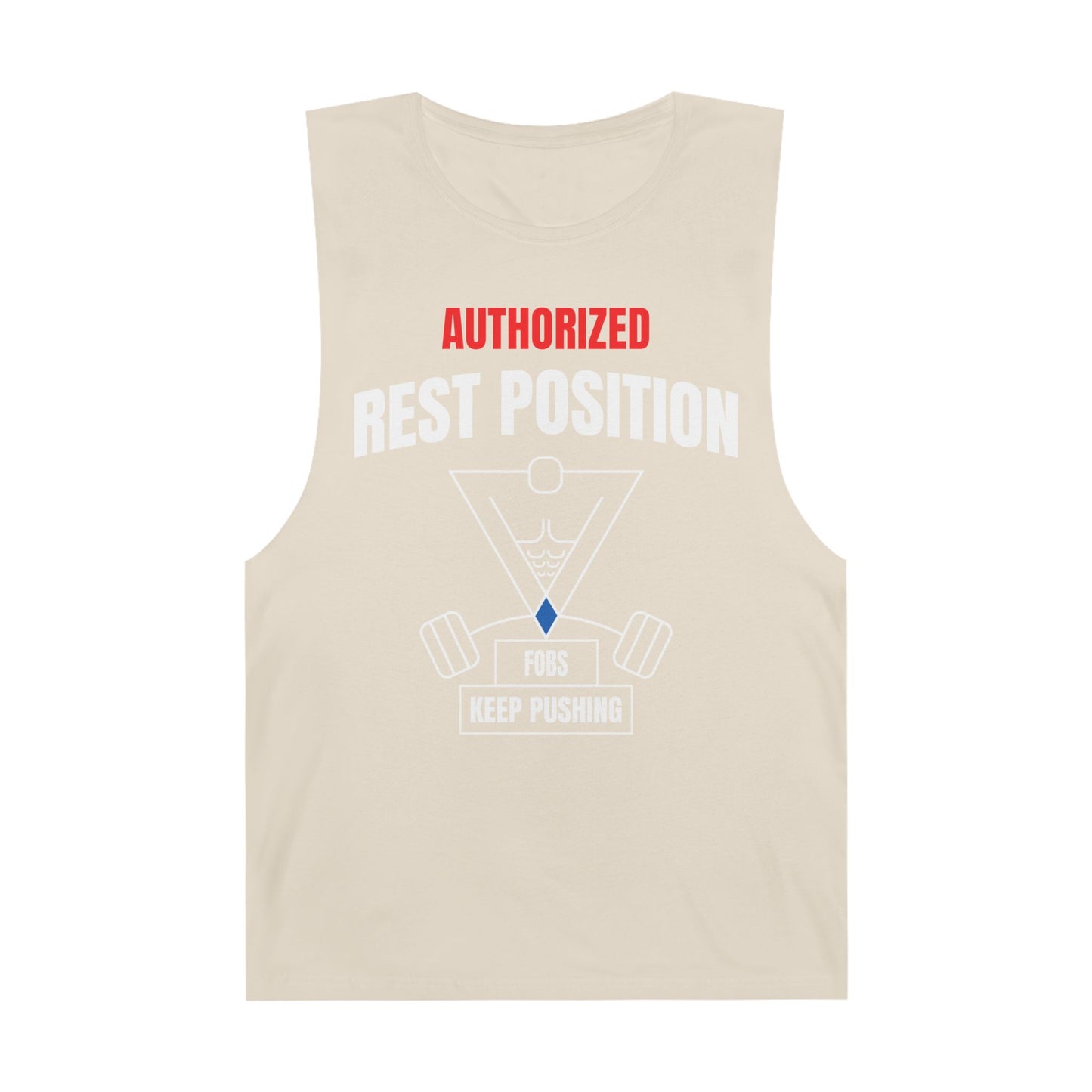 Rest Position - Authorize Your Workout, Gym Wear, Workout Gear, Men's & Women's Top, Casual Fitness Apparel, Gifts for Gym