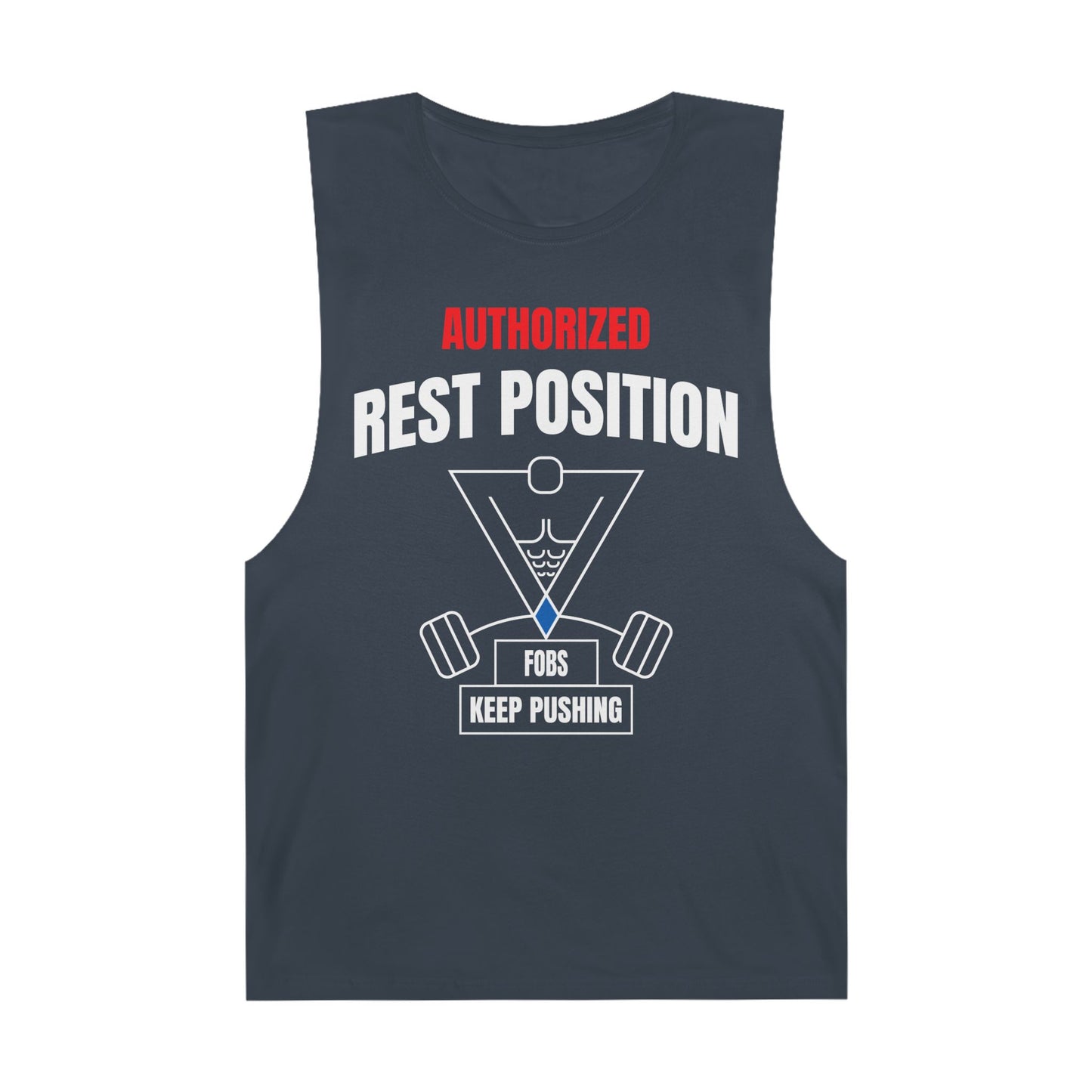 Rest Position - Authorize Your Workout, Gym Wear, Workout Gear, Men's & Women's Top, Casual Fitness Apparel, Gifts for Gym