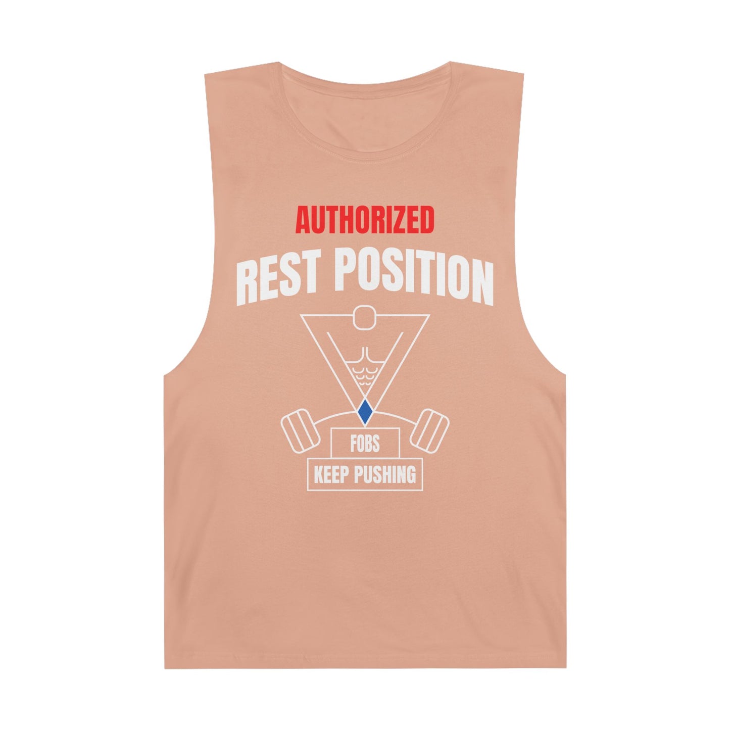 Rest Position - Authorize Your Workout, Gym Wear, Workout Gear, Men's & Women's Top, Casual Fitness Apparel, Gifts for Gym