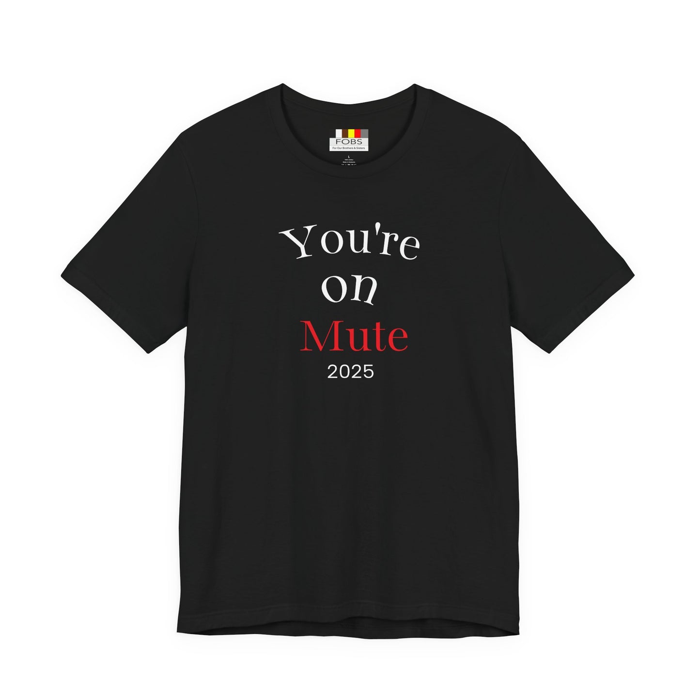 Minimalist Mute Graphic Tee, Unisex T-Shirt, Casual Wear, Statement Fashion, Gift for Music Lovers