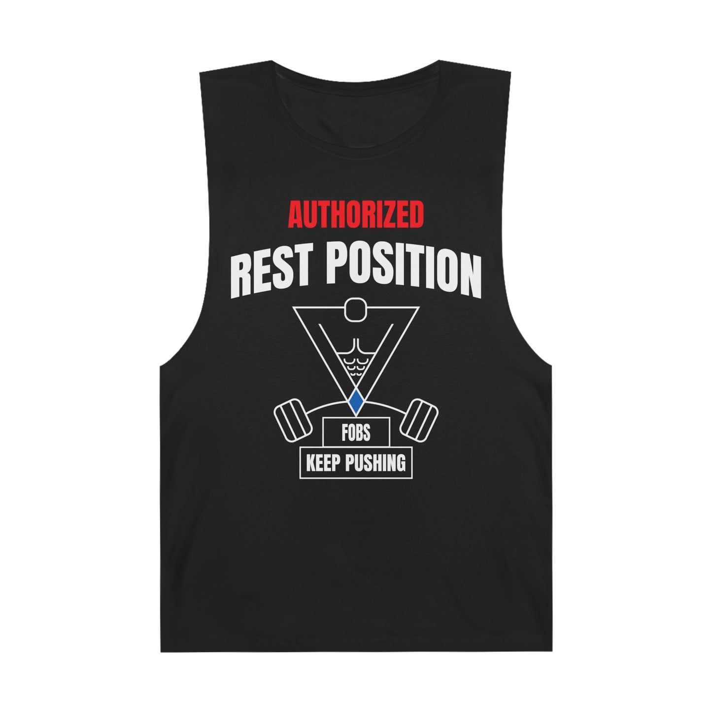 Rest Position - Authorize Your Workout, Gym Wear, Workout Gear, Men's & Women's Top, Casual Fitness Apparel, Gifts for Gym