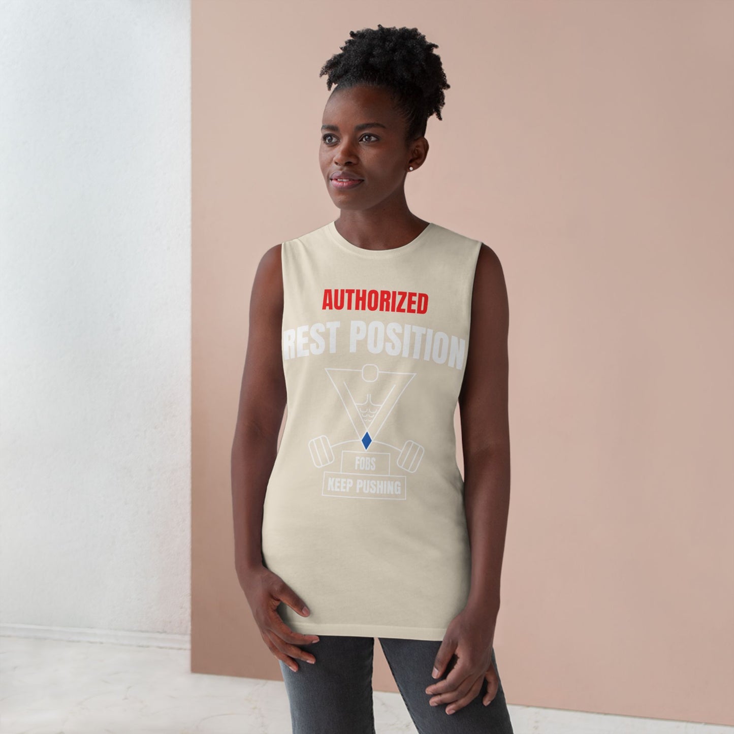 Rest Position - Authorize Your Workout, Gym Wear, Workout Gear, Men's & Women's Top, Casual Fitness Apparel, Gifts for Gym