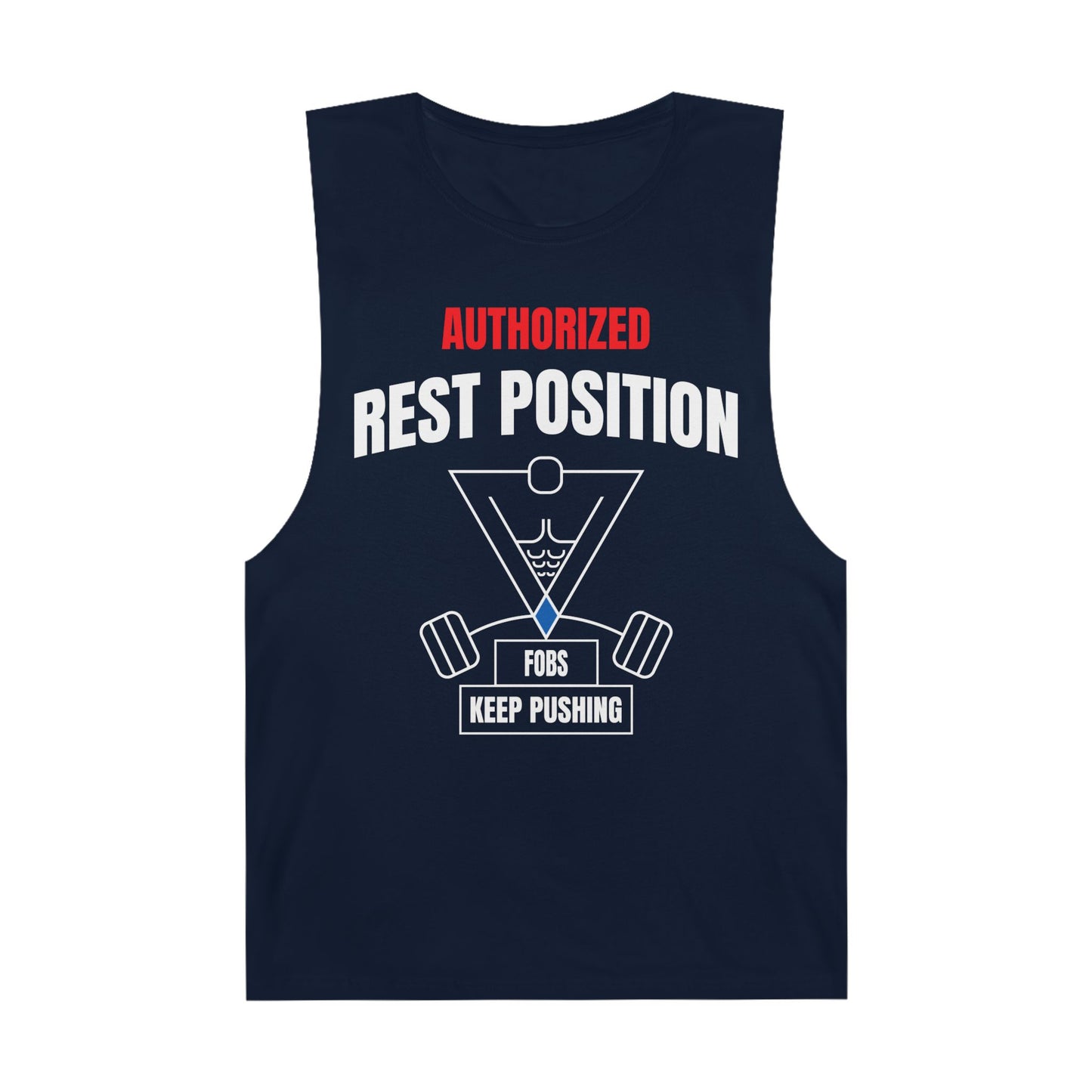 Rest Position - Authorize Your Workout, Gym Wear, Workout Gear, Men's & Women's Top, Casual Fitness Apparel, Gifts for Gym
