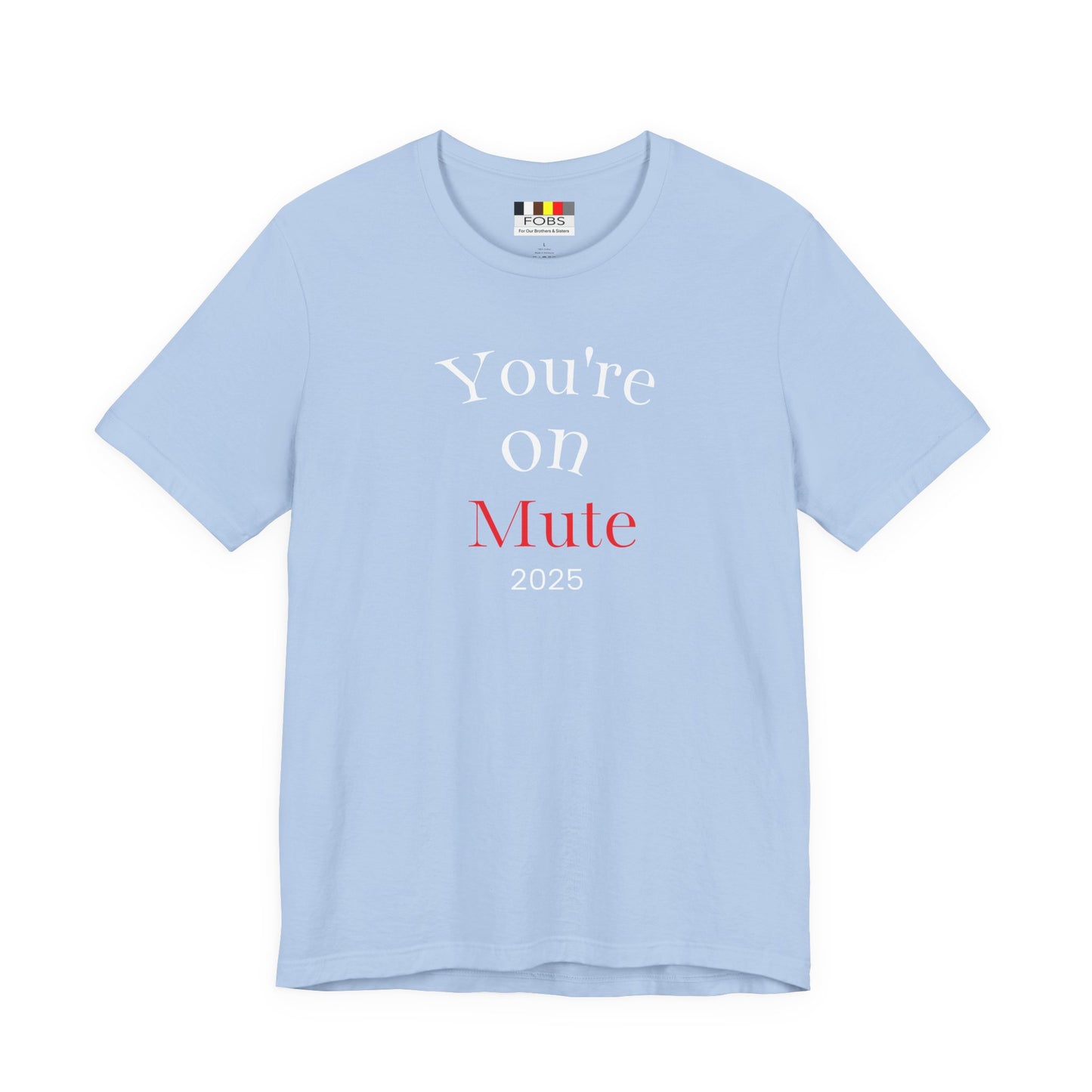Minimalist Mute Graphic Tee, Unisex T-Shirt, Casual Wear, Statement Fashion, Gift for Music Lovers