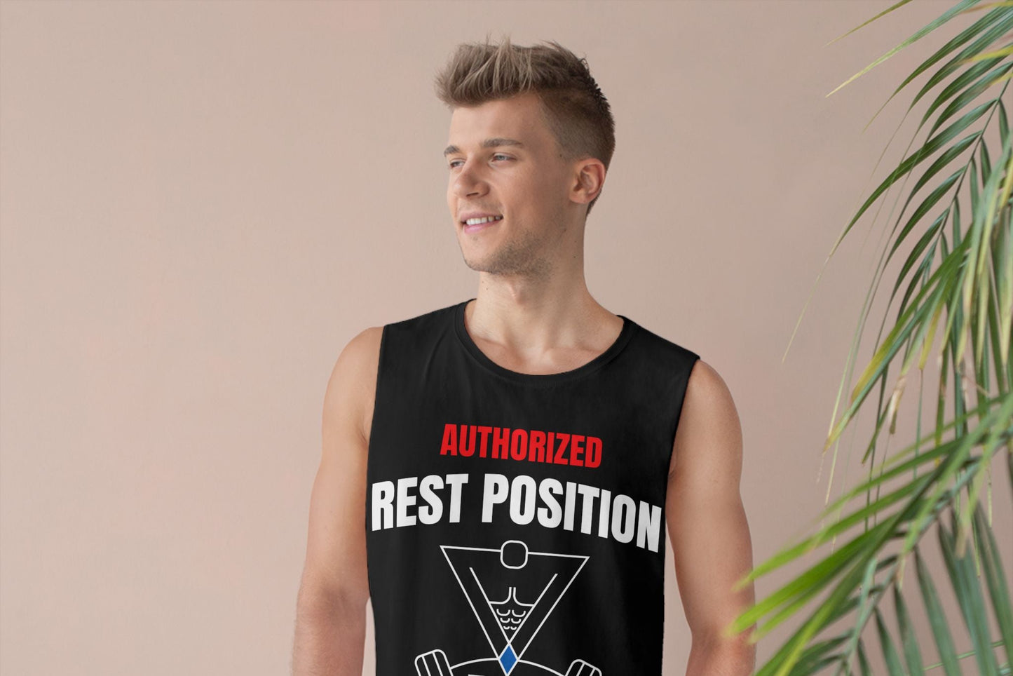 Rest Position - Authorize Your Workout, Gym Wear, Workout Gear, Men's & Women's Top, Casual Fitness Apparel, Gifts for Gym