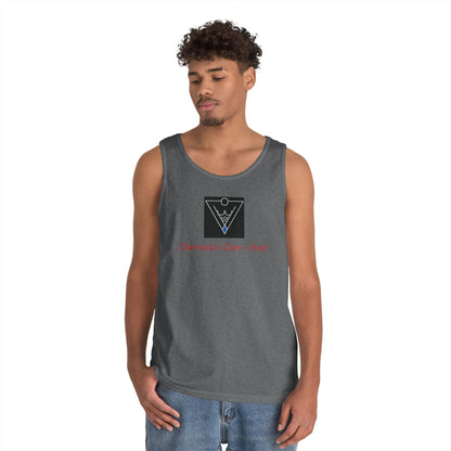 Copy of Unisex Heavy Cotton Tank Top - Diamond Core Hard & Results University, Fitness Apparel, Casual Wear, Gym Tank, Gift for Him/Her