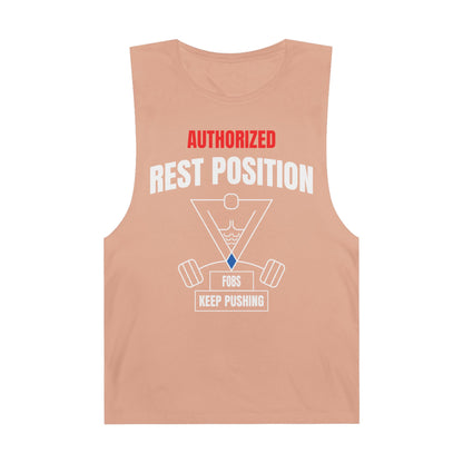 Rest Position - Authorize Your Workout, Gym Wear, Workout Gear, Men's & Women's Top, Casual Fitness Apparel, Gifts for Gym