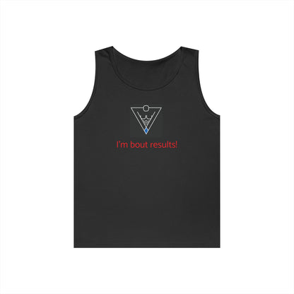 Copy of Unisex Heavy Cotton Tank Top - Diamond Core Hard & Results University, Fitness Apparel, Casual Wear, Gym Tank, Gift for Him/Her