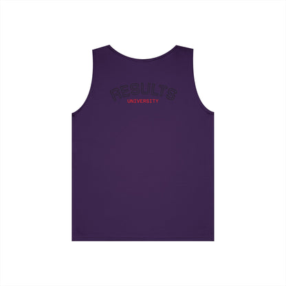 Copy of Unisex Heavy Cotton Tank Top - Diamond Core Hard & Results University, Fitness Apparel, Casual Wear, Gym Tank, Gift for Him/Her