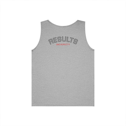 Copy of Unisex Heavy Cotton Tank Top - Diamond Core Hard & Results University, Fitness Apparel, Casual Wear, Gym Tank, Gift for Him/Her