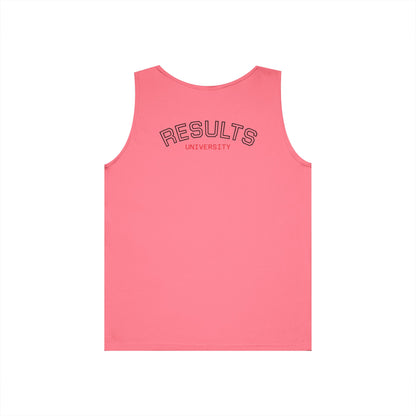 Copy of Unisex Heavy Cotton Tank Top - Diamond Core Hard & Results University, Fitness Apparel, Casual Wear, Gym Tank, Gift for Him/Her