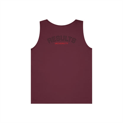 Copy of Unisex Heavy Cotton Tank Top - Diamond Core Hard & Results University, Fitness Apparel, Casual Wear, Gym Tank, Gift for Him/Her