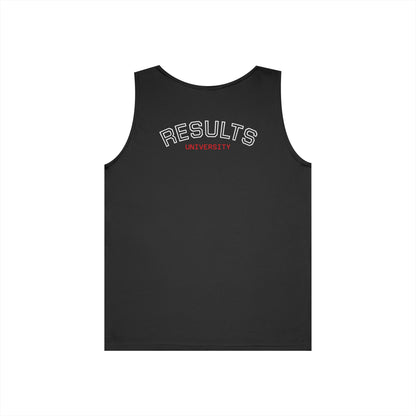Copy of Unisex Heavy Cotton Tank Top - Diamond Core Hard & Results University, Fitness Apparel, Casual Wear, Gym Tank, Gift for Him/Her
