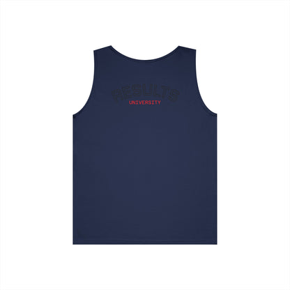 Copy of Unisex Heavy Cotton Tank Top - Diamond Core Hard & Results University, Fitness Apparel, Casual Wear, Gym Tank, Gift for Him/Her